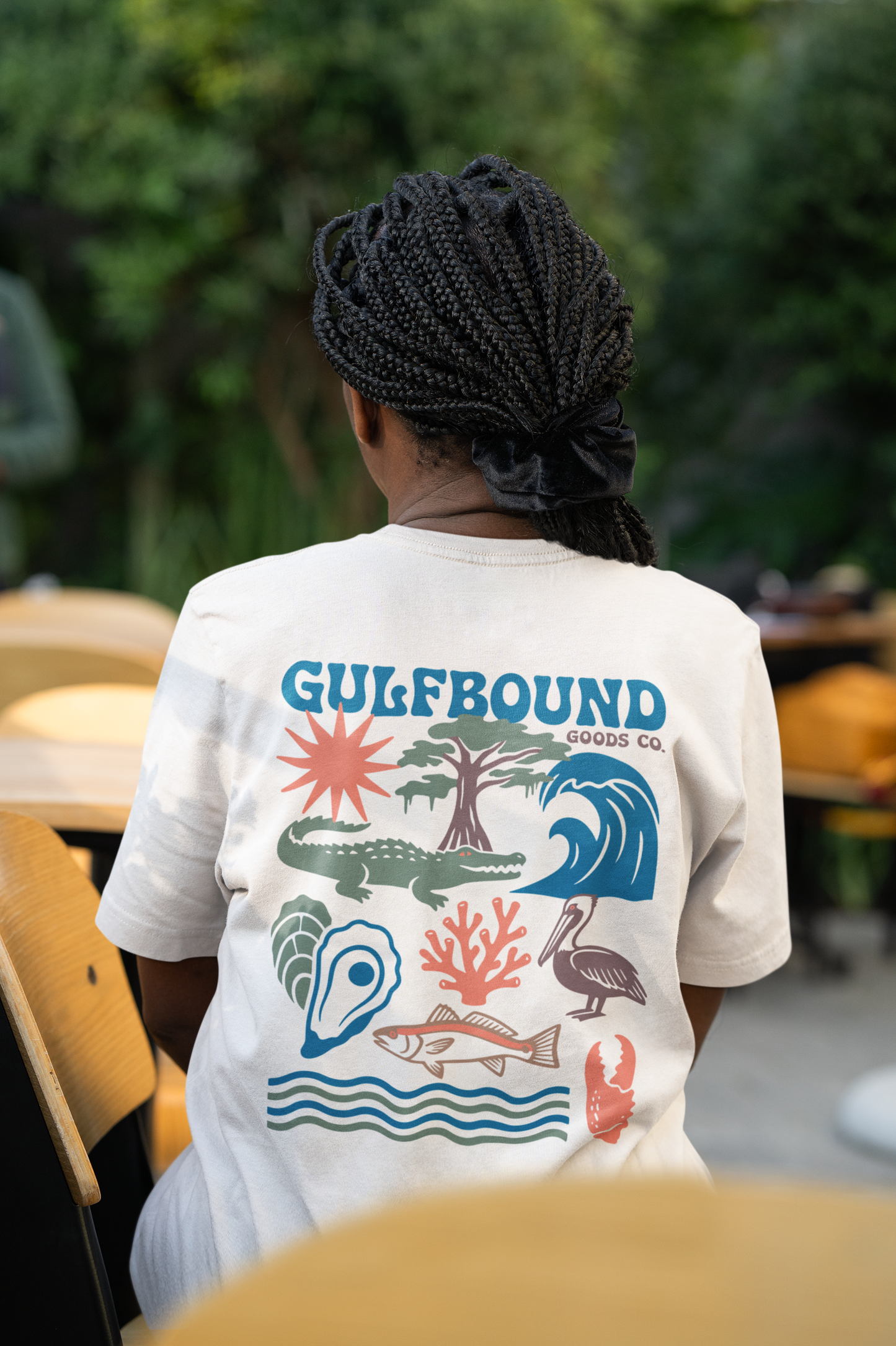 Coastal Collage Tee - Earth Day Release